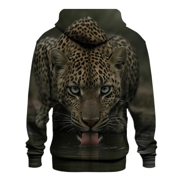 Shade-Pool Vigil African Leopard printed hoodies