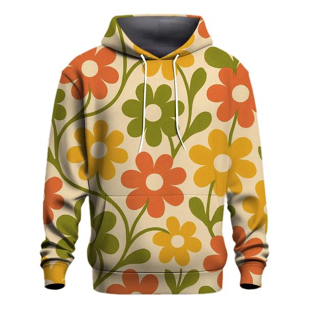 Groovy Flower Medley custom hoodies