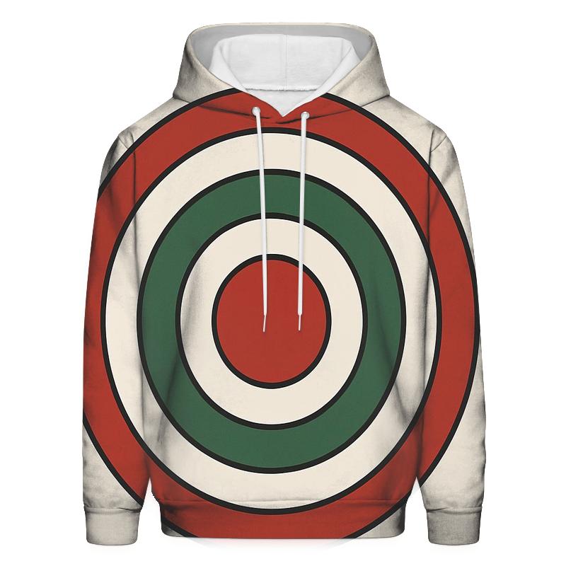 Concentric Ornament Rings hoodie trends