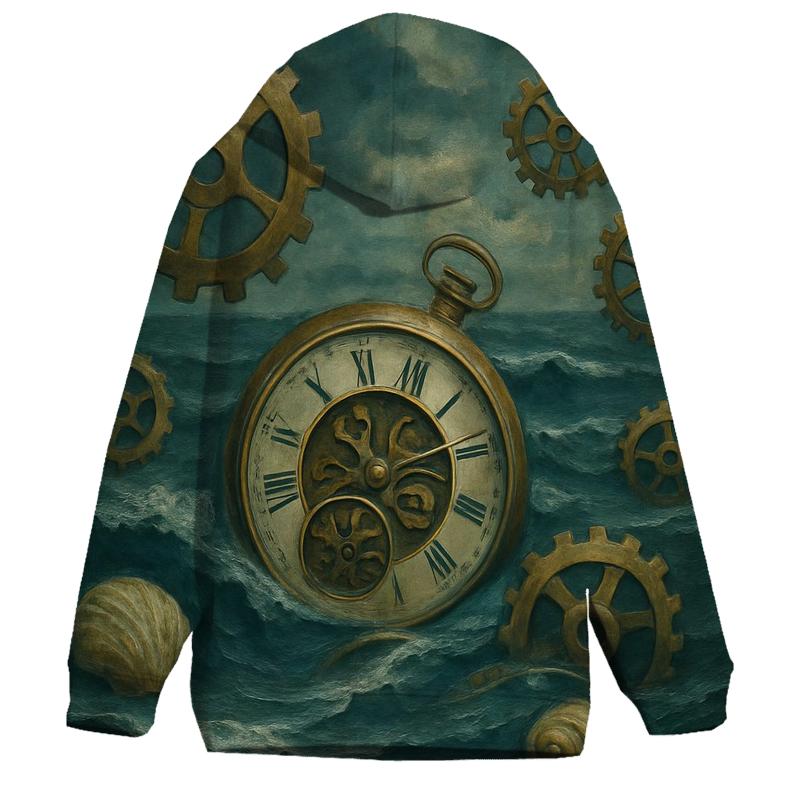 Surreal Ocean Clockwork custom hoodies