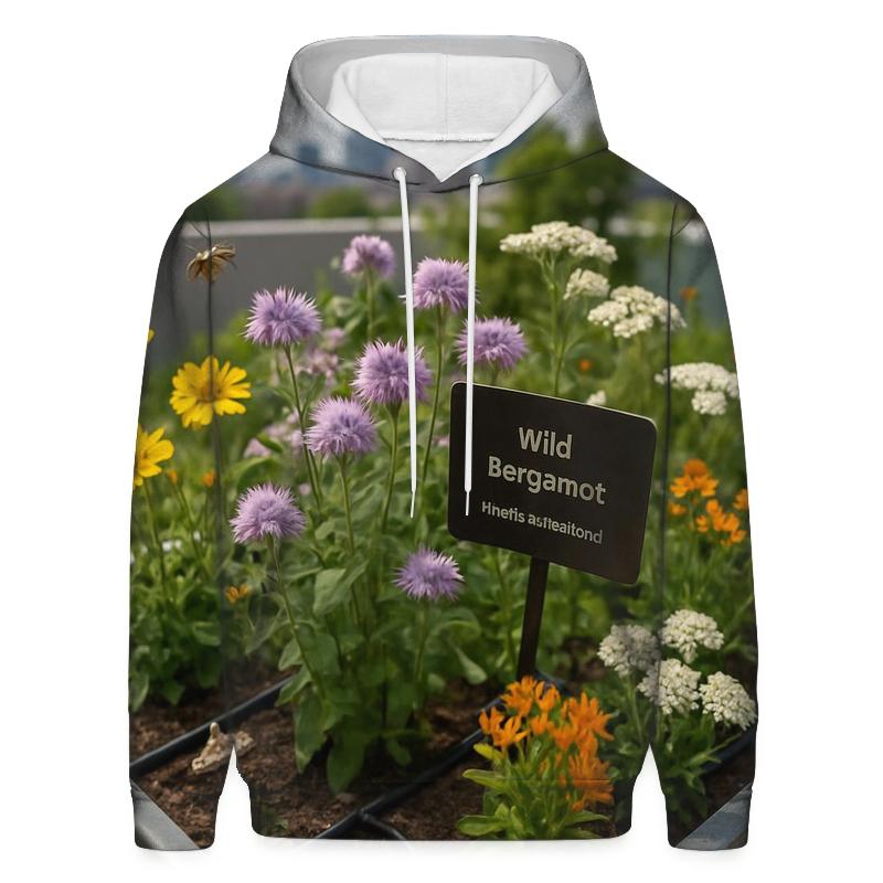 Urban Rooftop Pollinator Patch hoodie styles