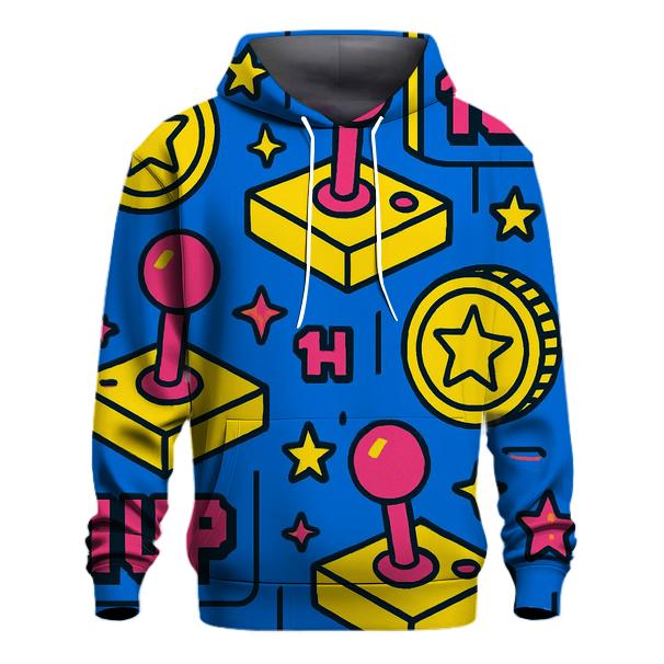 Arcade Token Parade graphic hoodies