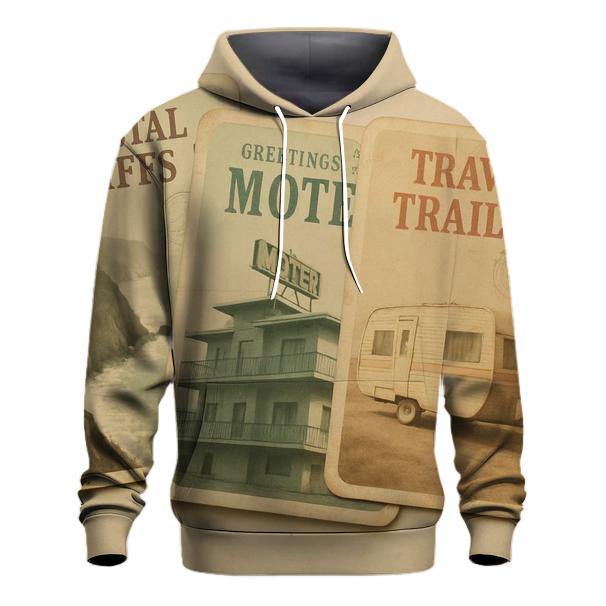 Vintage Travel Postcard Set designer hoodies