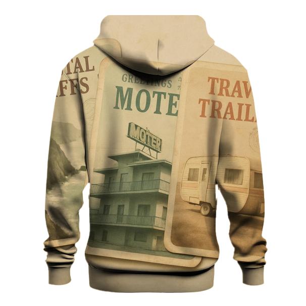 Vintage Travel Postcard Set designer hoodies