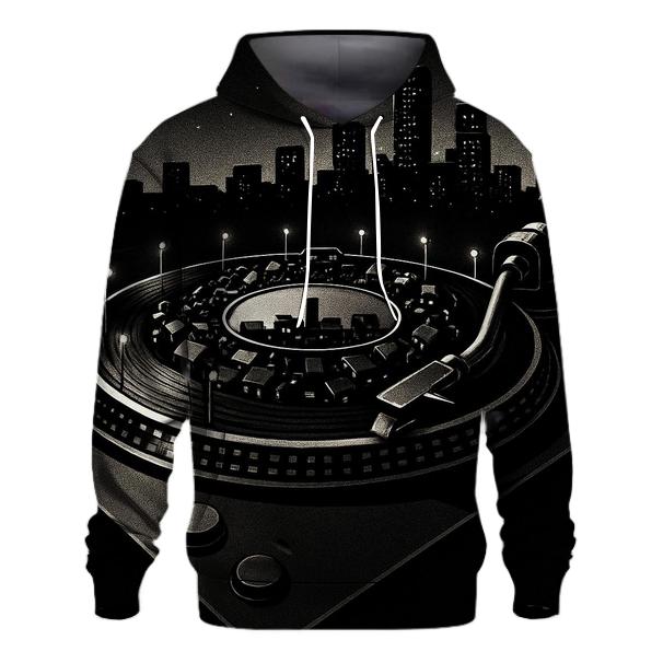Turntable Cityscape hoodies fashion