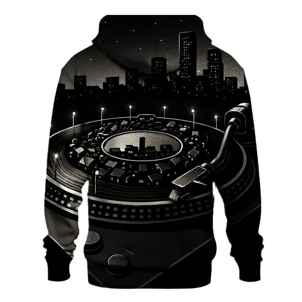 Turntable Cityscape hoodies fashion