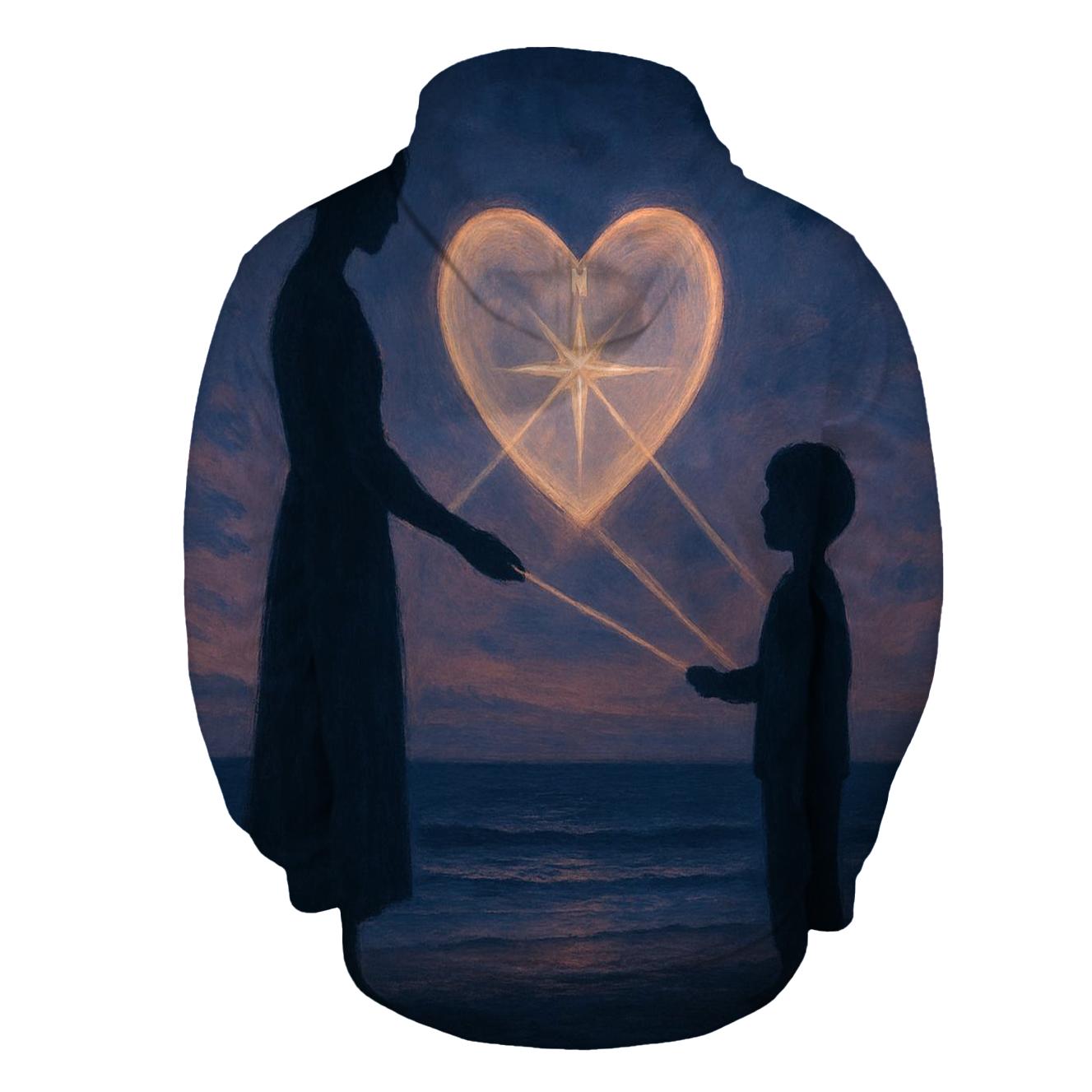 The Heart Compass premium hoodies