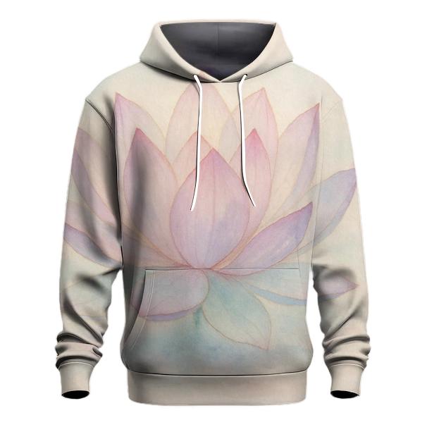 Lotus Of Stillness printed hoodies