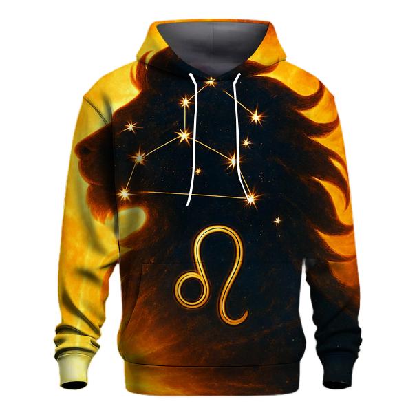 Leo Solar Flare Lion Artwork hoodie trends