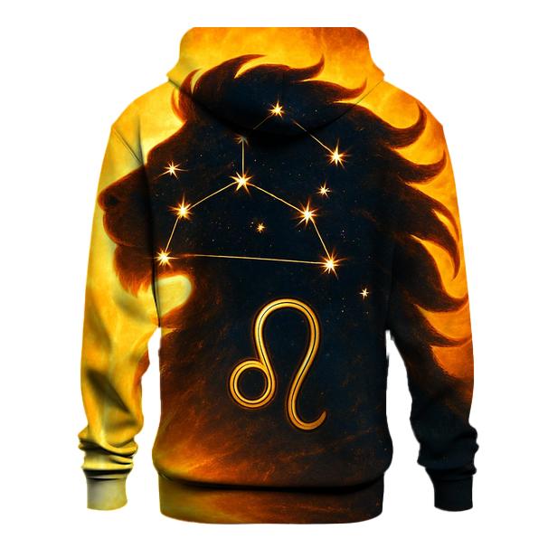 Leo Solar Flare Lion Artwork hoodie trends
