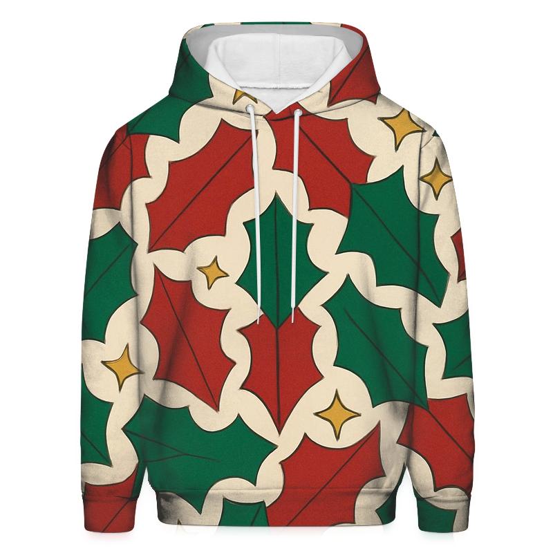 Holly Star Mosaic premium hoodies