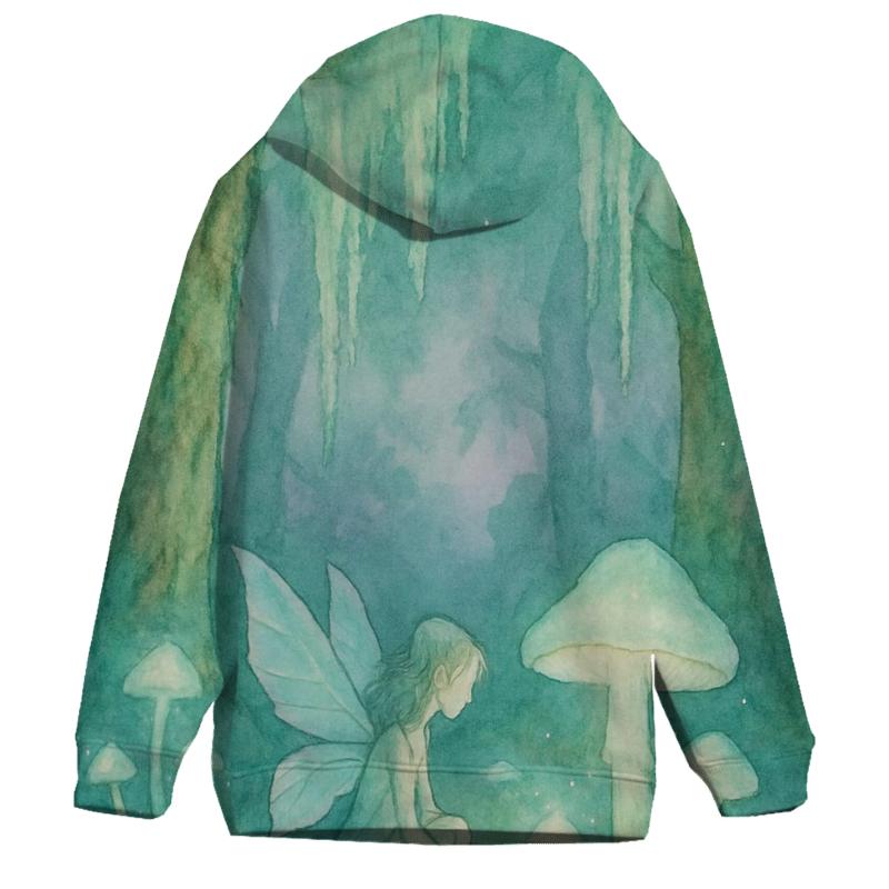 Luminous Forest Faerie embroidered hoodies