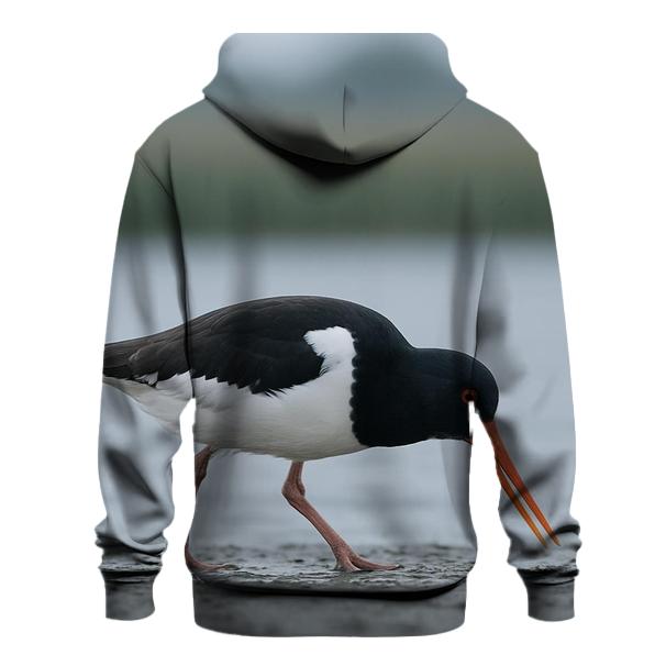 Estuary Forage Eurasian Oystercatcher heavyweight hoodies
