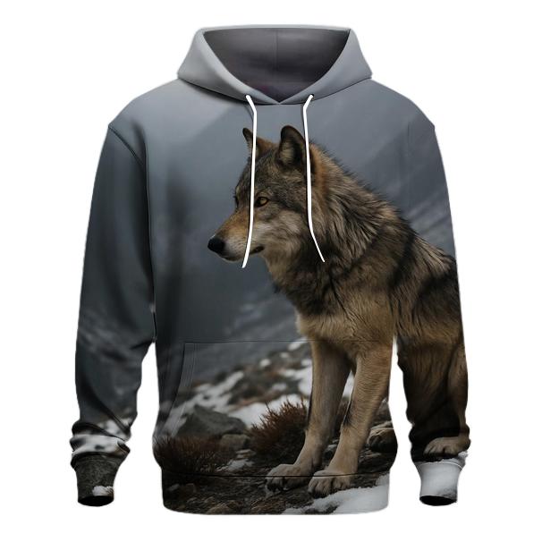Mountain Scout At Snow Line pullover hoodies