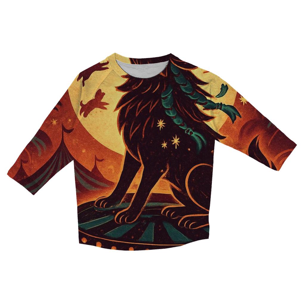 Carnival Moon Howler custom 3/4 sleeve shirts