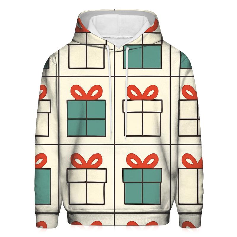 Minimal Gift Grid hoodie styles