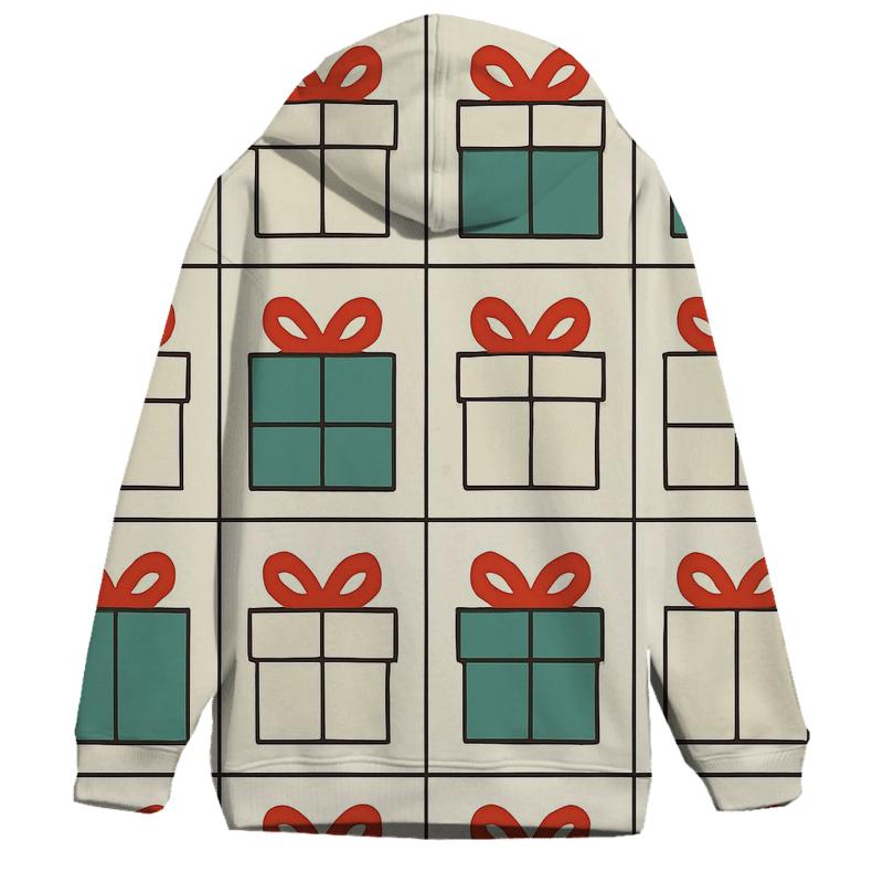 Minimal Gift Grid hoodie styles