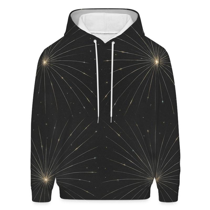 Meteor Trail Radiant Grid lightweight hoodies