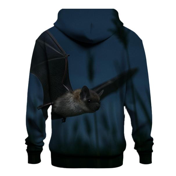 Crepuscular Flight Common Pipistrelle custom hoodies