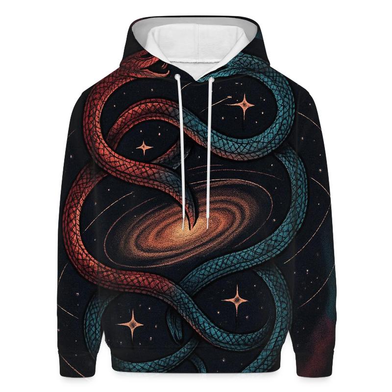 Binary Star Ouroboros Dance graphic hoodies
