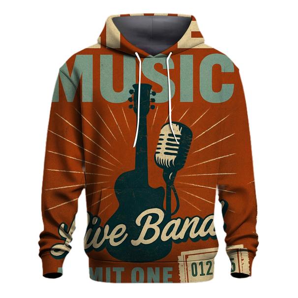 Distressed Concert Poster hoodie trends