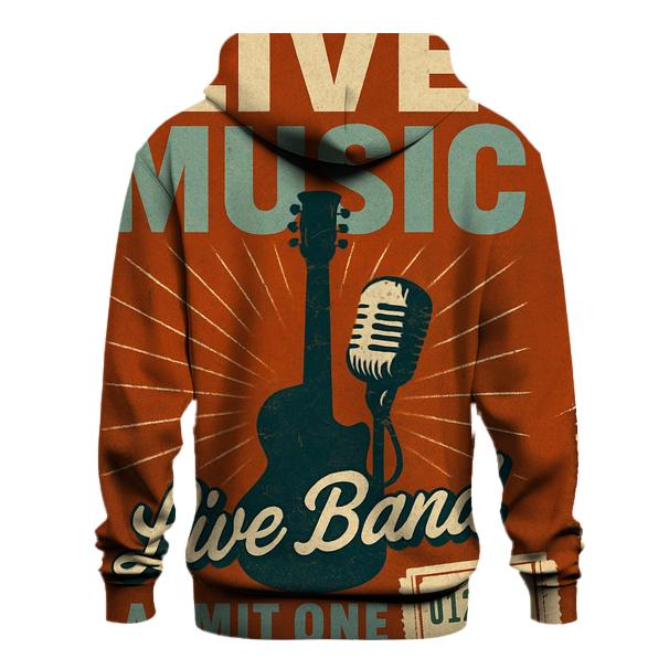 Distressed Concert Poster hoodie trends
