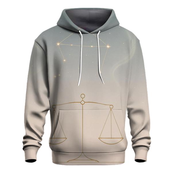 Libra Scales Balance Symbol lightweight hoodies