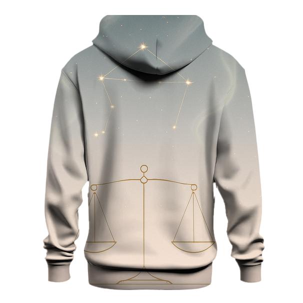 Libra Scales Balance Symbol lightweight hoodies