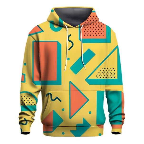 Memphis Pop Blocks lightweight hoodies