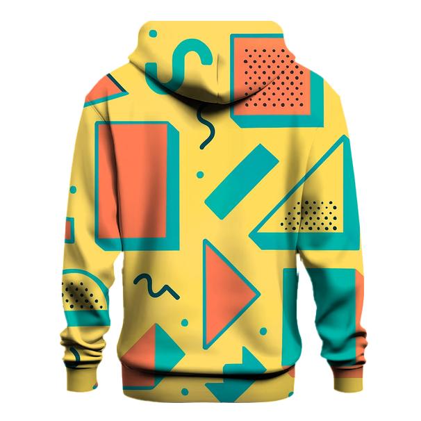 Memphis Pop Blocks lightweight hoodies