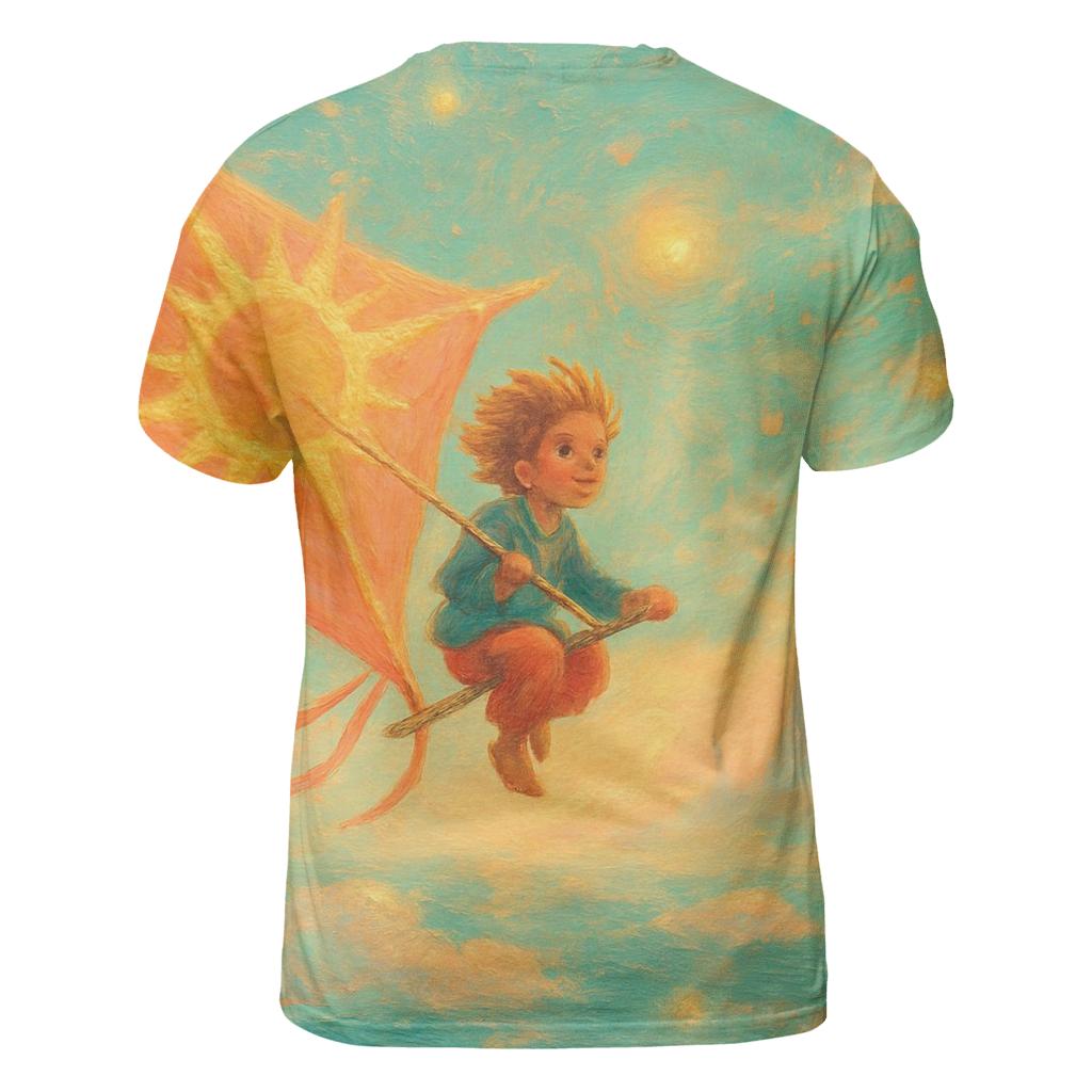 Solar Kite Rider trendy printed shirt styles