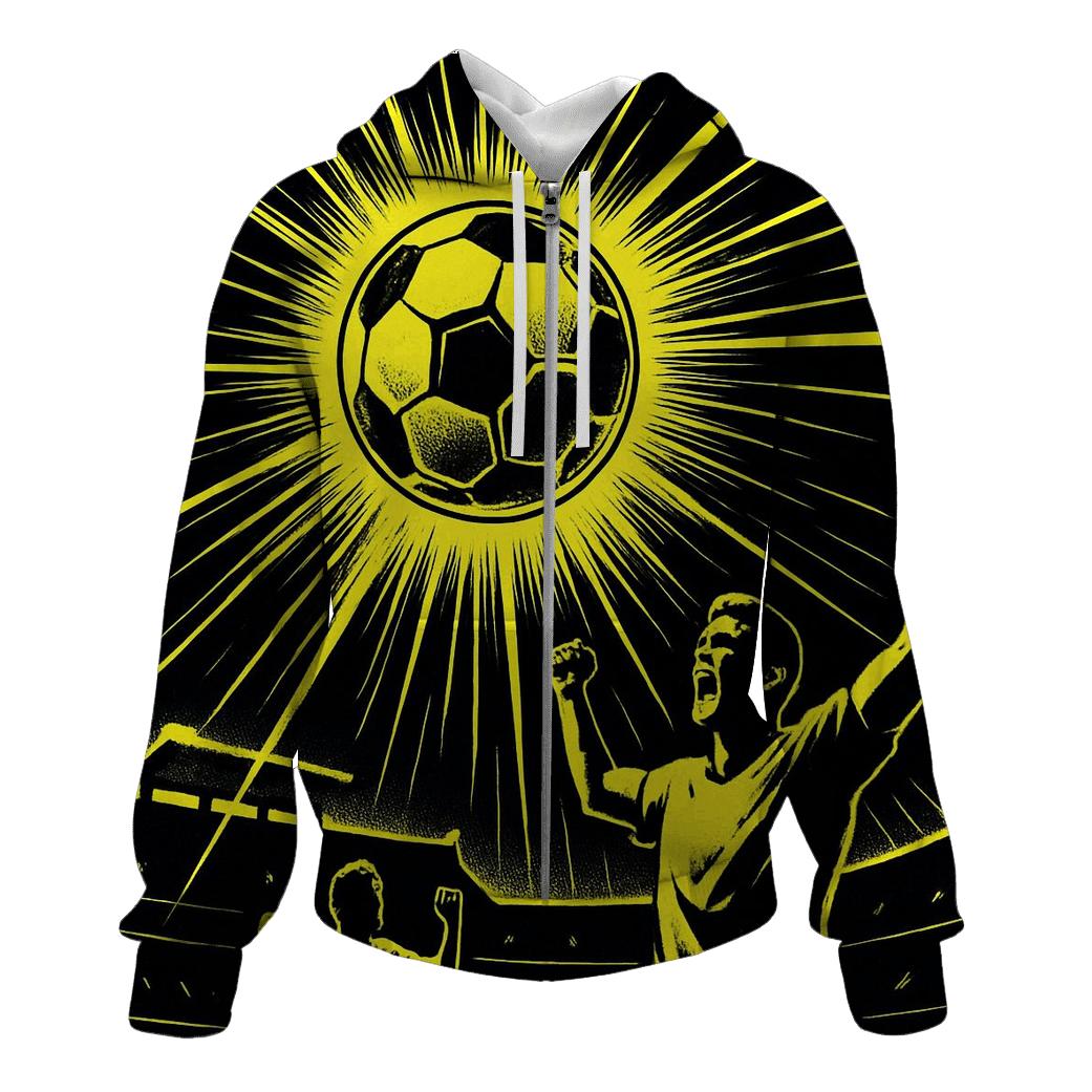Pulsar Goal graphic hoodies
