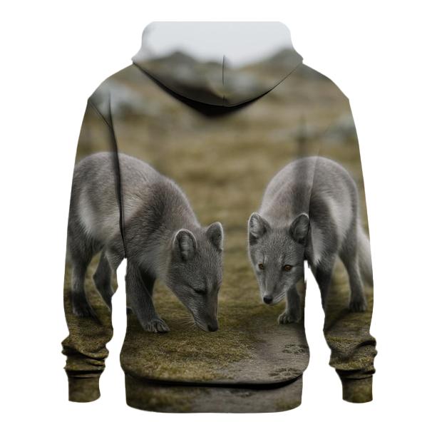 Tundra Grazer Arctic Fox Pair heavyweight hoodies