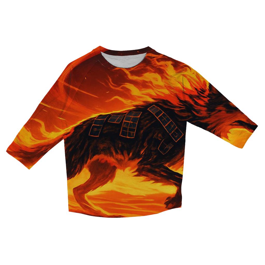 Solar Flare Tracker custom 3/4 sleeve shirts