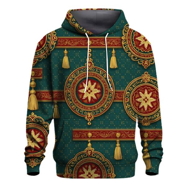 Ornament Tapestry Medallion Design hoodies fashion
