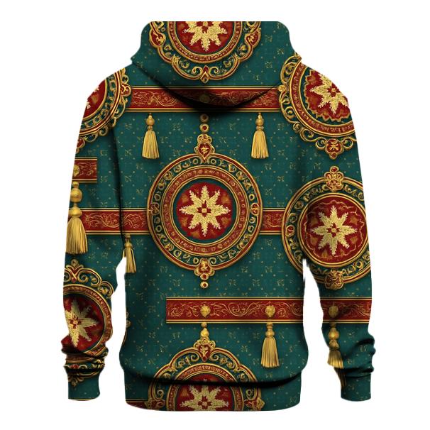 Ornament Tapestry Medallion Design hoodies fashion