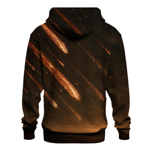 Gilded Meteor Shower pullover hoodies
