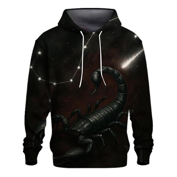 Scorpio Galactic Scorpion Design hoodie styles