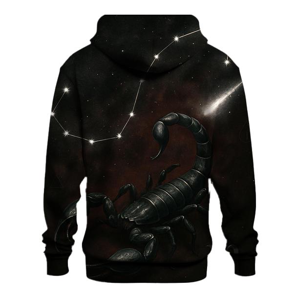 Scorpio Galactic Scorpion Design hoodie styles