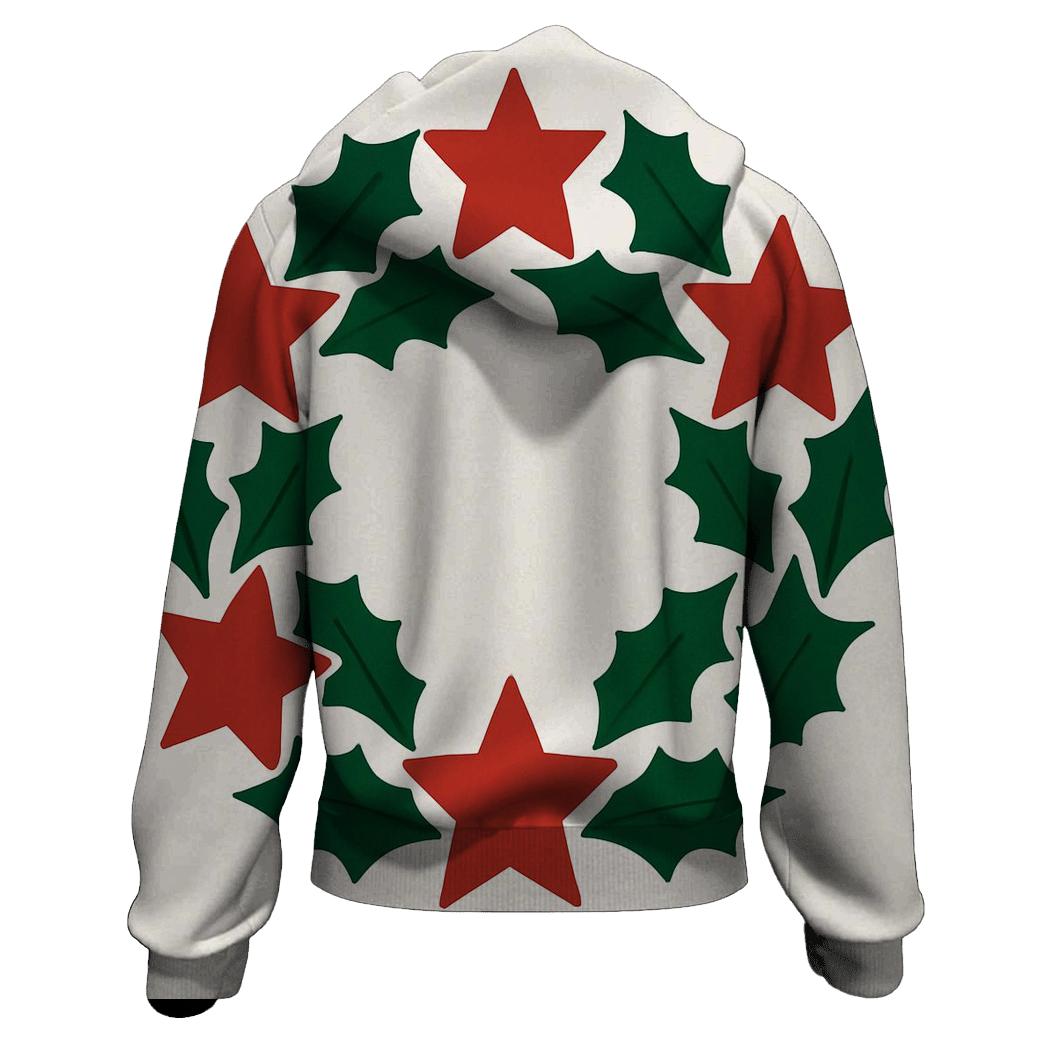 Starlit Wreath zip-up hoodies