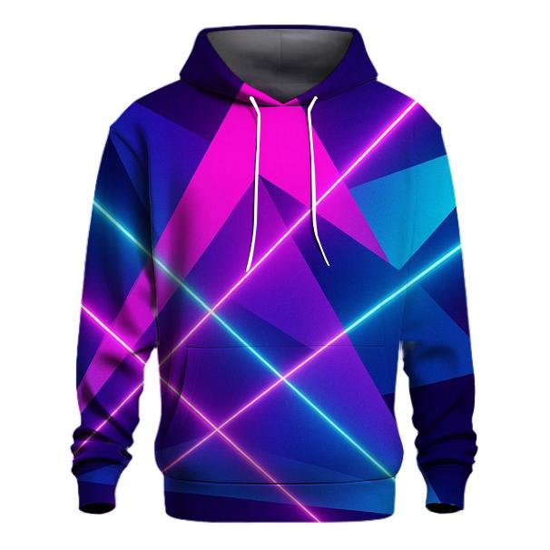 Laser Triangle Field heavyweight hoodies