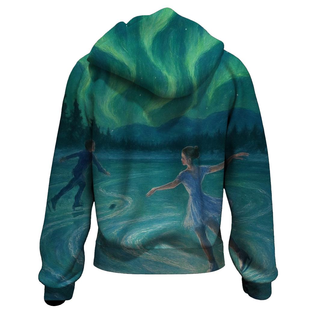 Aurora Ice Rink lightweight hoodies