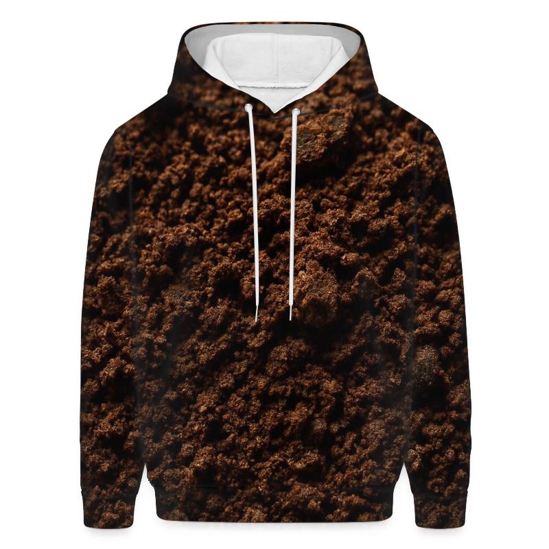 Grind Texture Macro premium hoodies