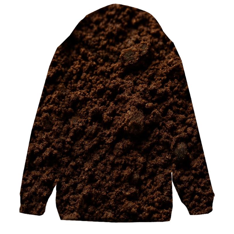 Grind Texture Macro premium hoodies