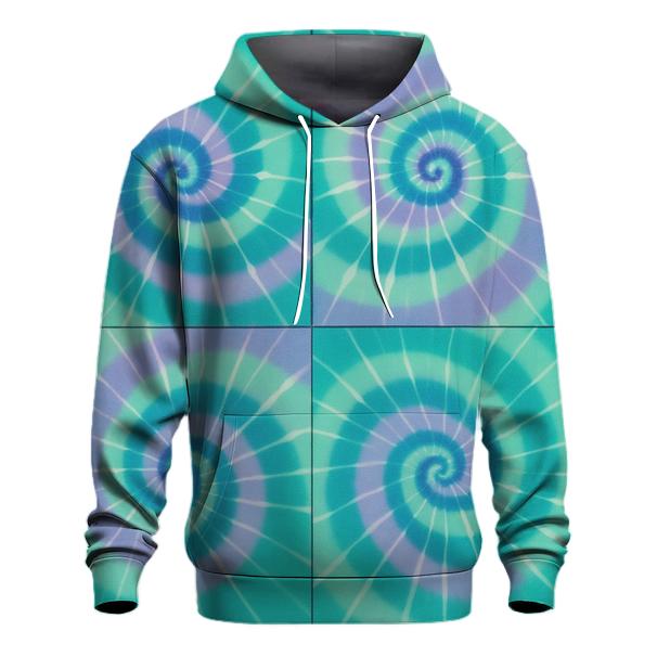Radiant Spiral Quartet designer hoodies