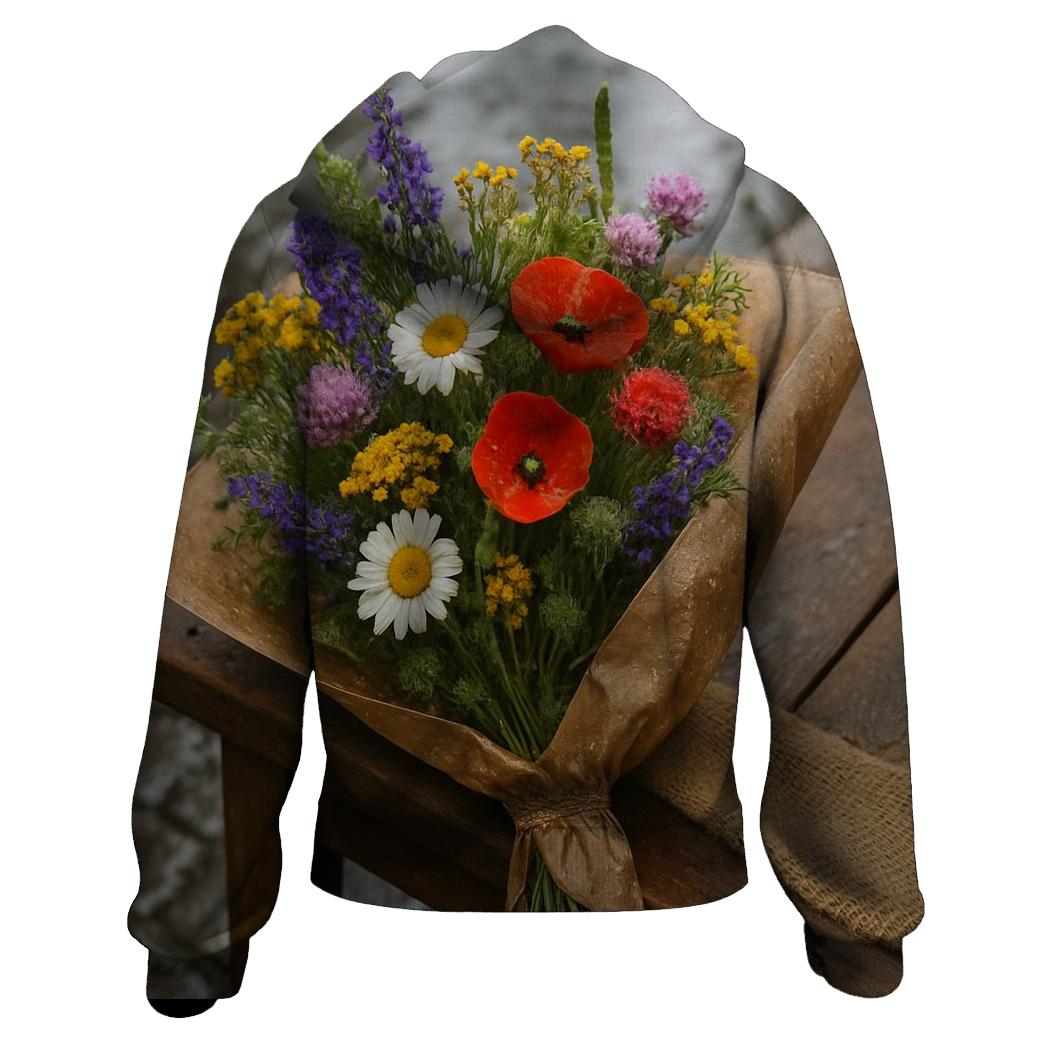 Market Bouquet After Rain premium hoodies
