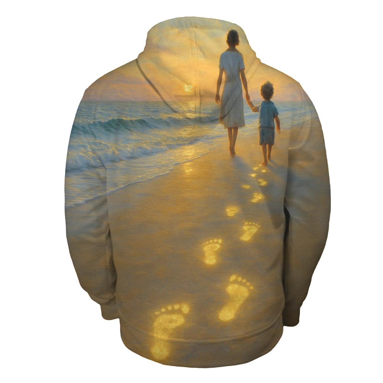 Footprints Of Light premium hoodies