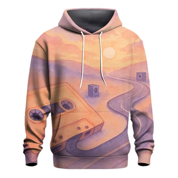 Sunset Road Mixtape printed hoodies