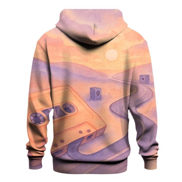 Sunset Road Mixtape printed hoodies
