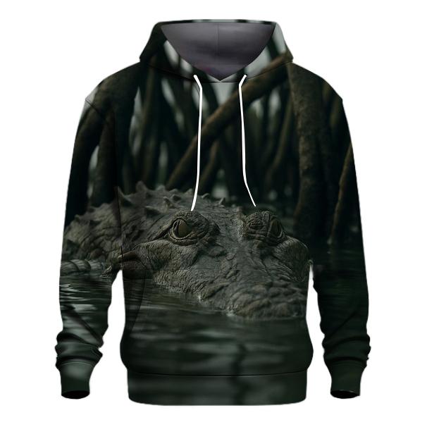 Mangrove Sentinel American Crocodile premium hoodies